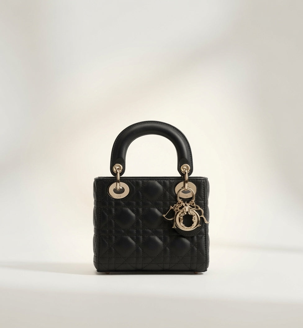 Sac Lady Dior Mini à chaîne